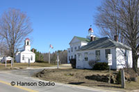 Gilmanton, NH - Library and Town Center - Spring